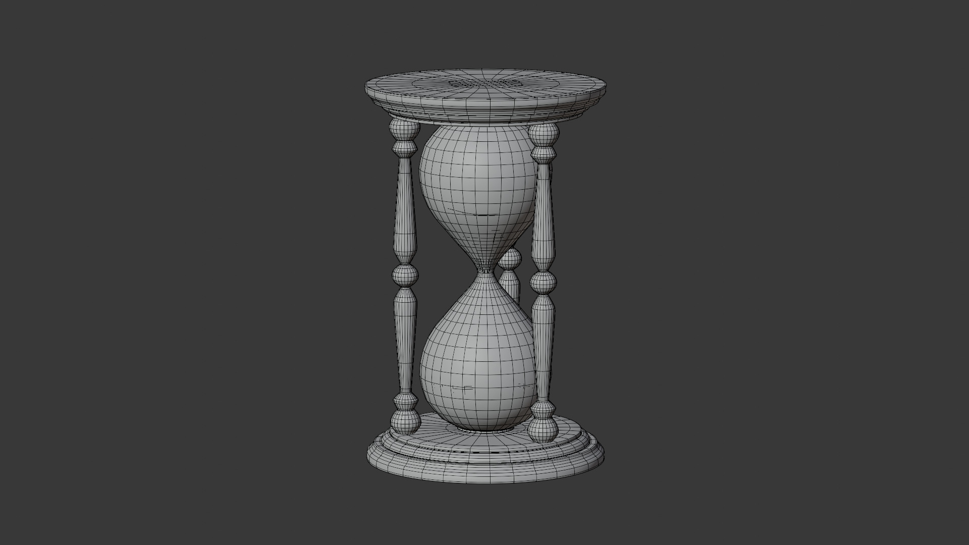 Retro Props Collection Low-poly 3D model_53