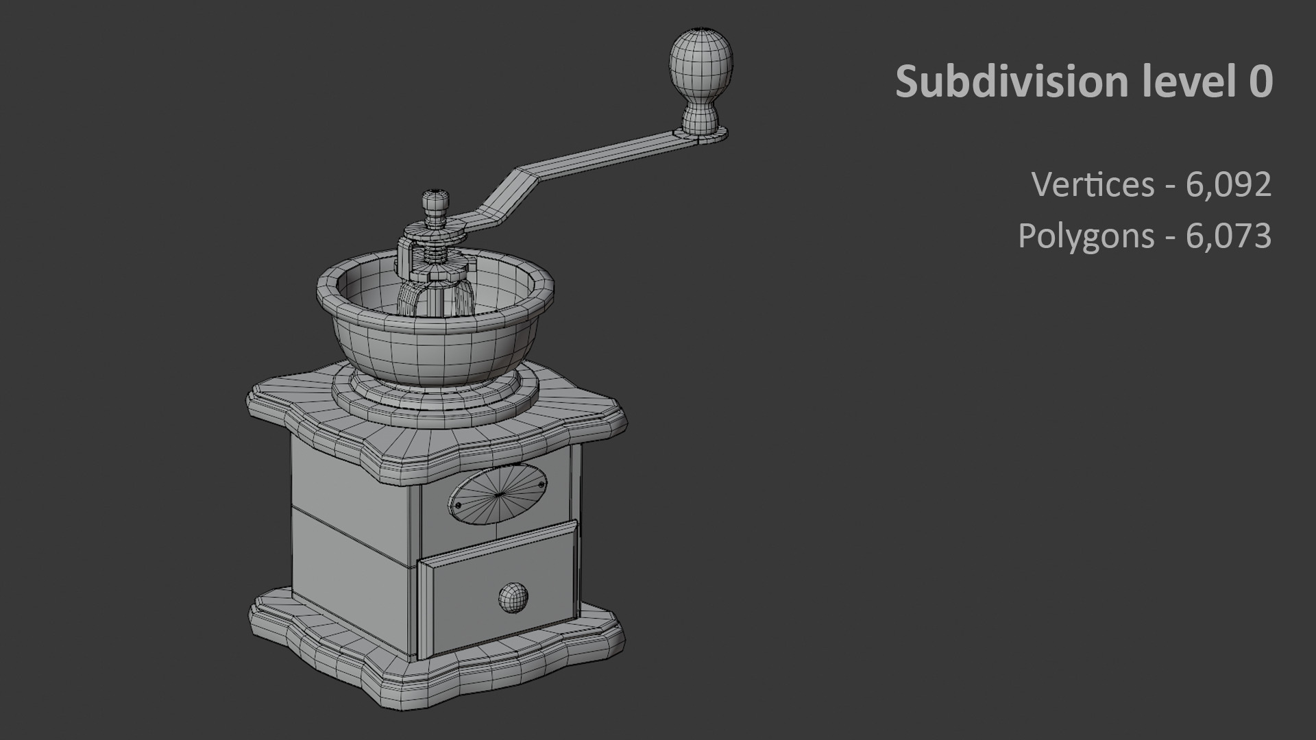 Retro Props Collection Low-poly 3D model_50