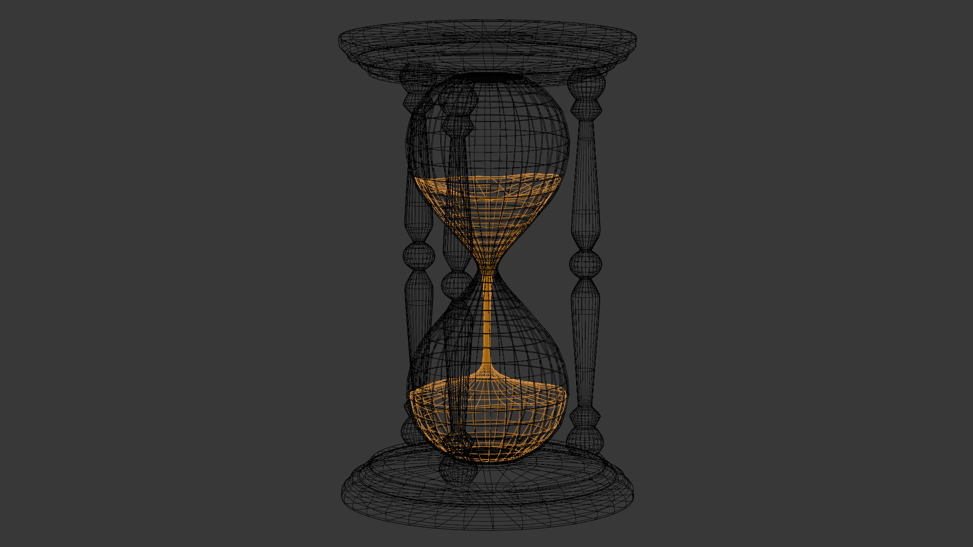 Retro Props Collection Low-poly 3D model_56