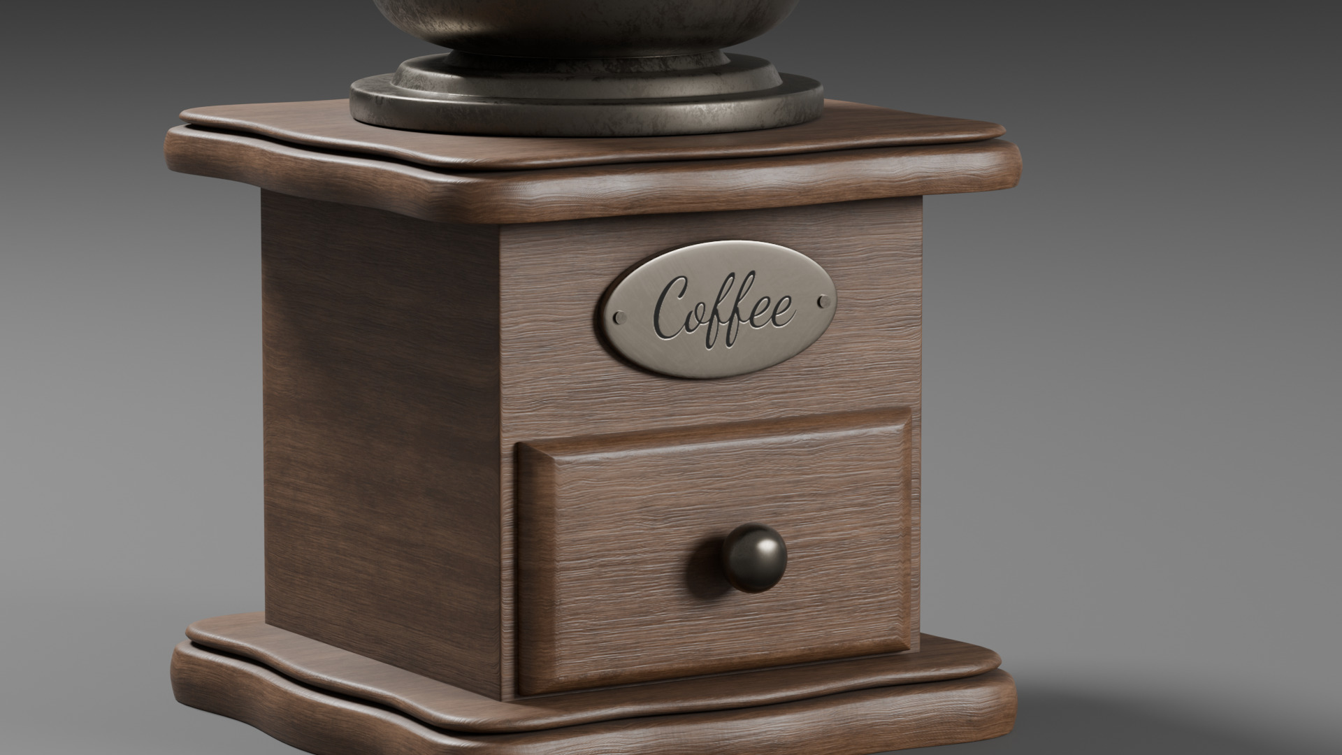 Retro Props Collection Low-poly 3D model_15