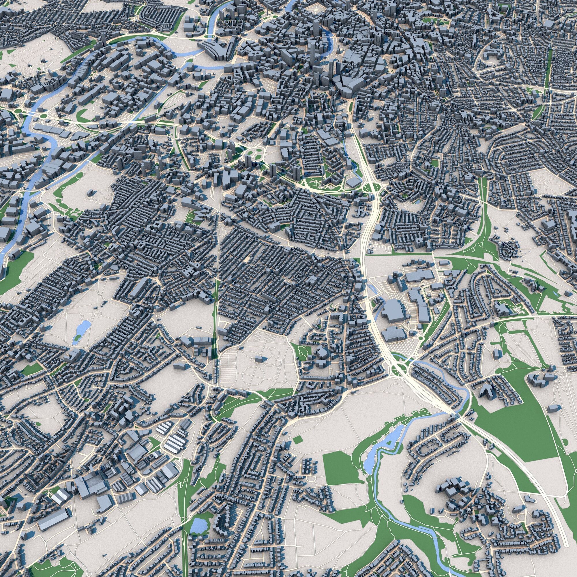 Bristol City United Kingdom 3D model_7