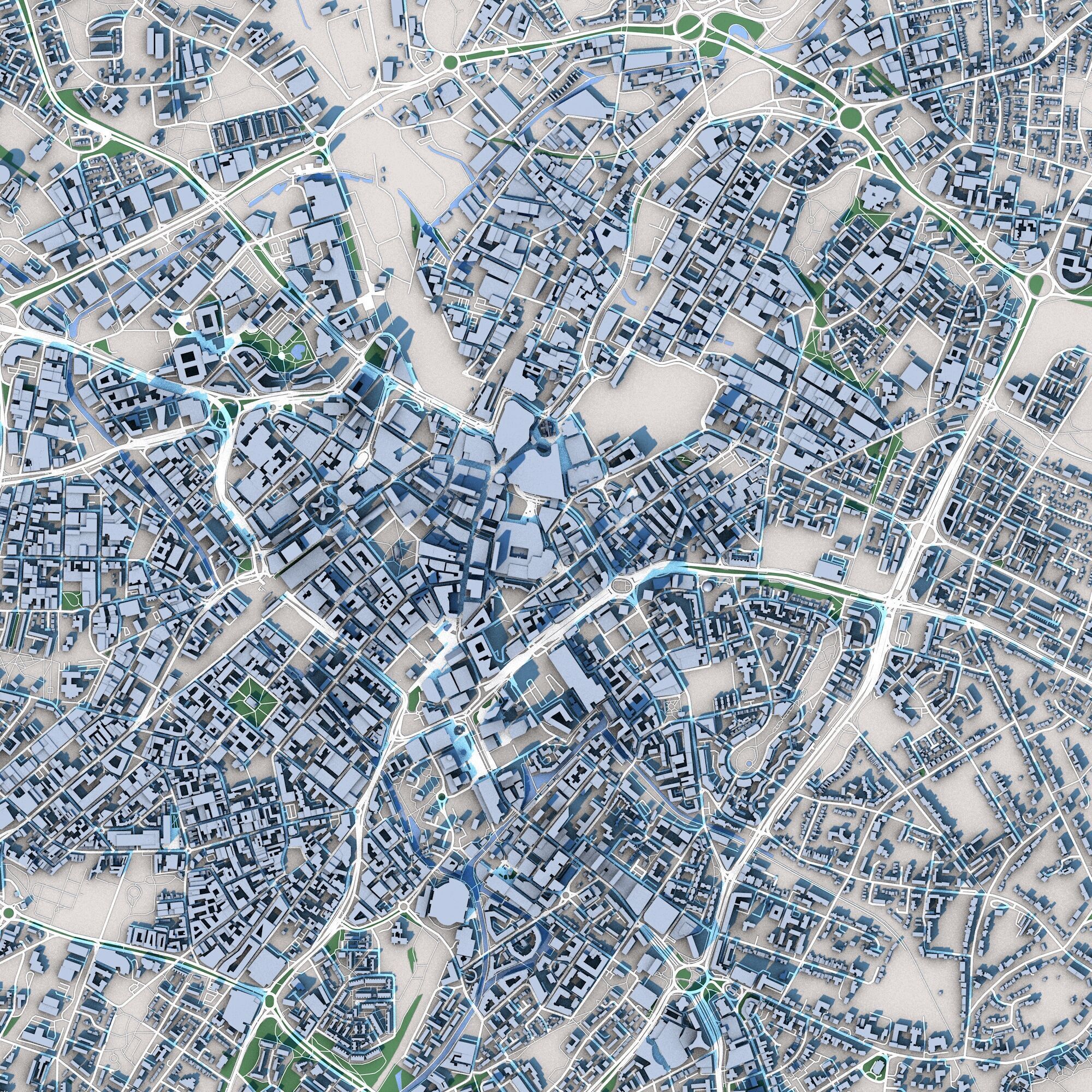 Birmingham City United Kingdom 3D model_10