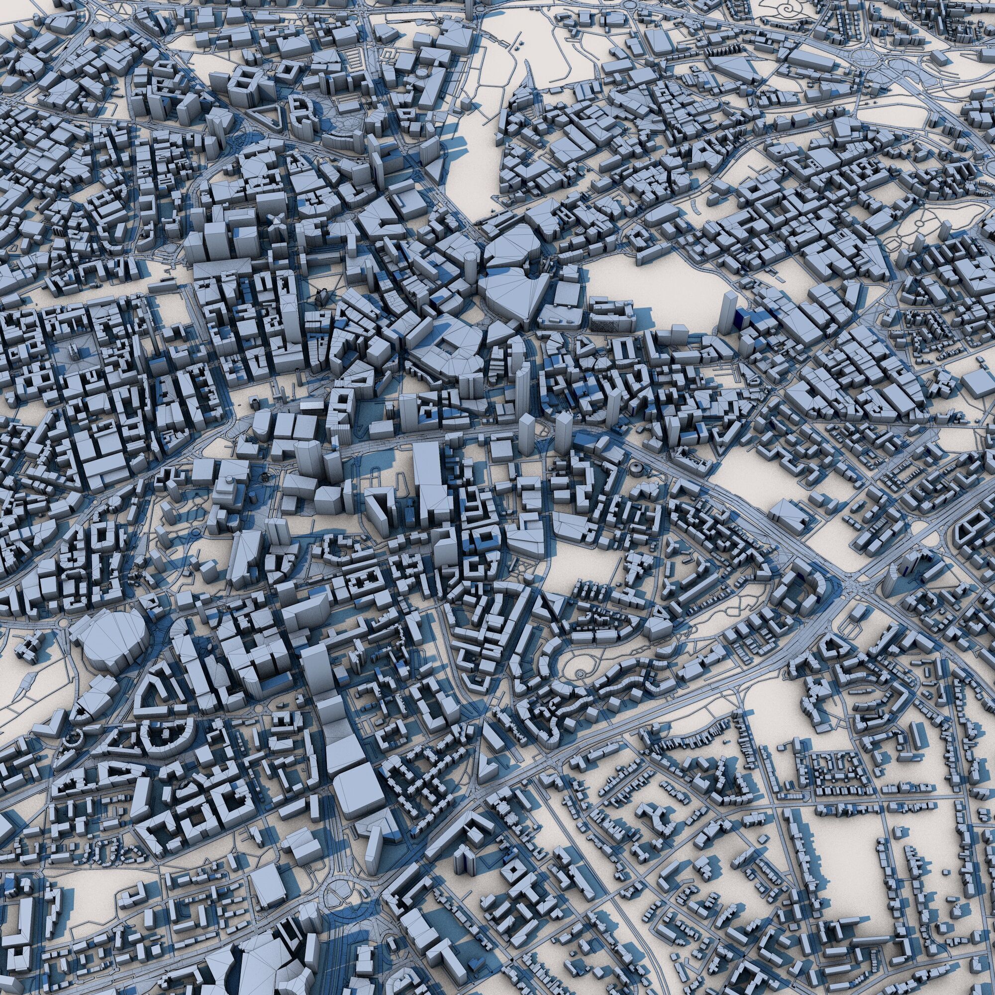 Birmingham City United Kingdom 3D model_11