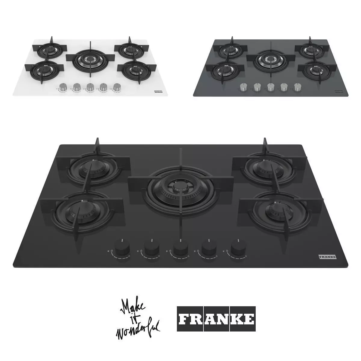 Cooker Franke New Crystal 75 3D model