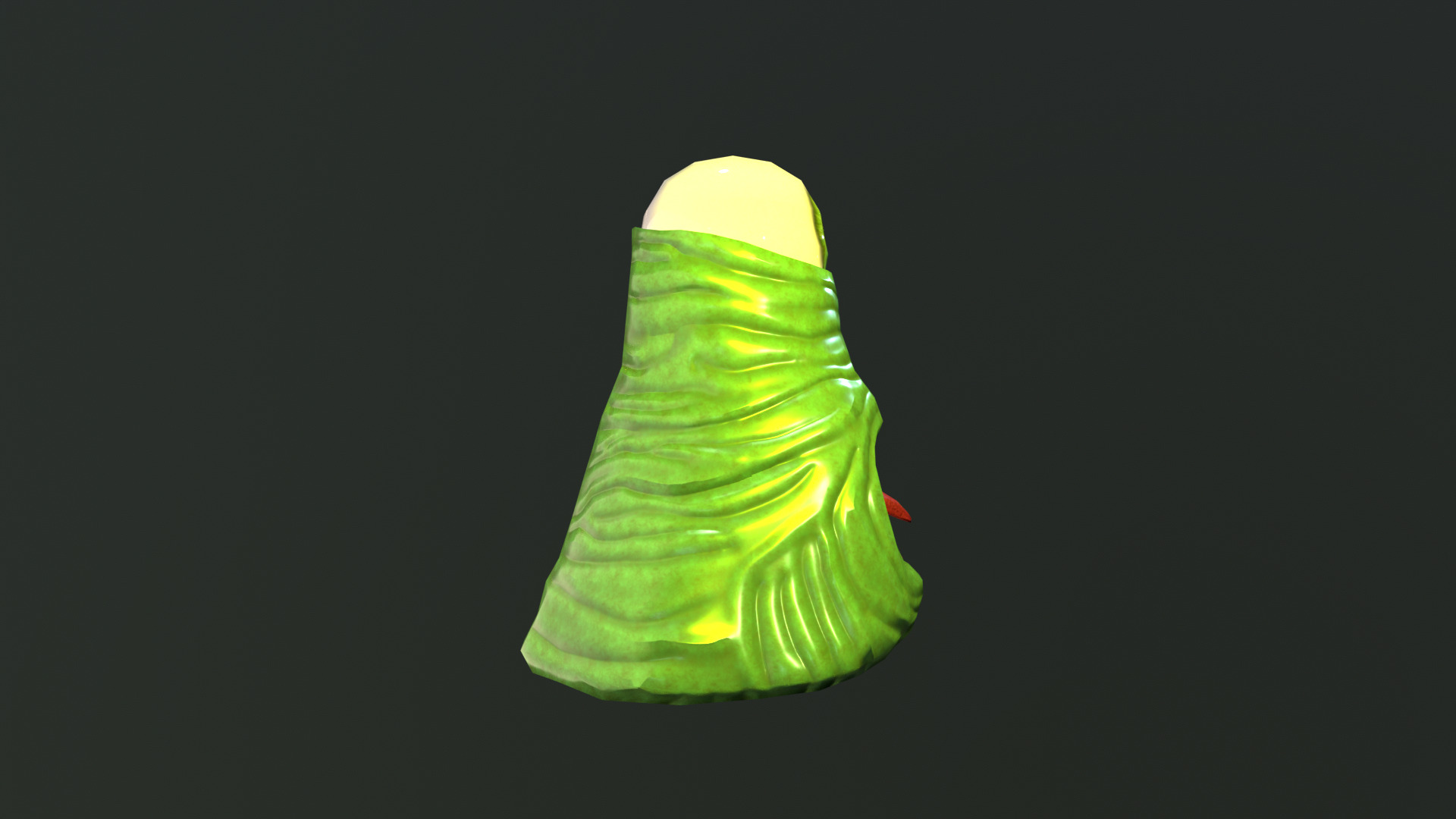 Slime Monster Low-poly 3D model_10