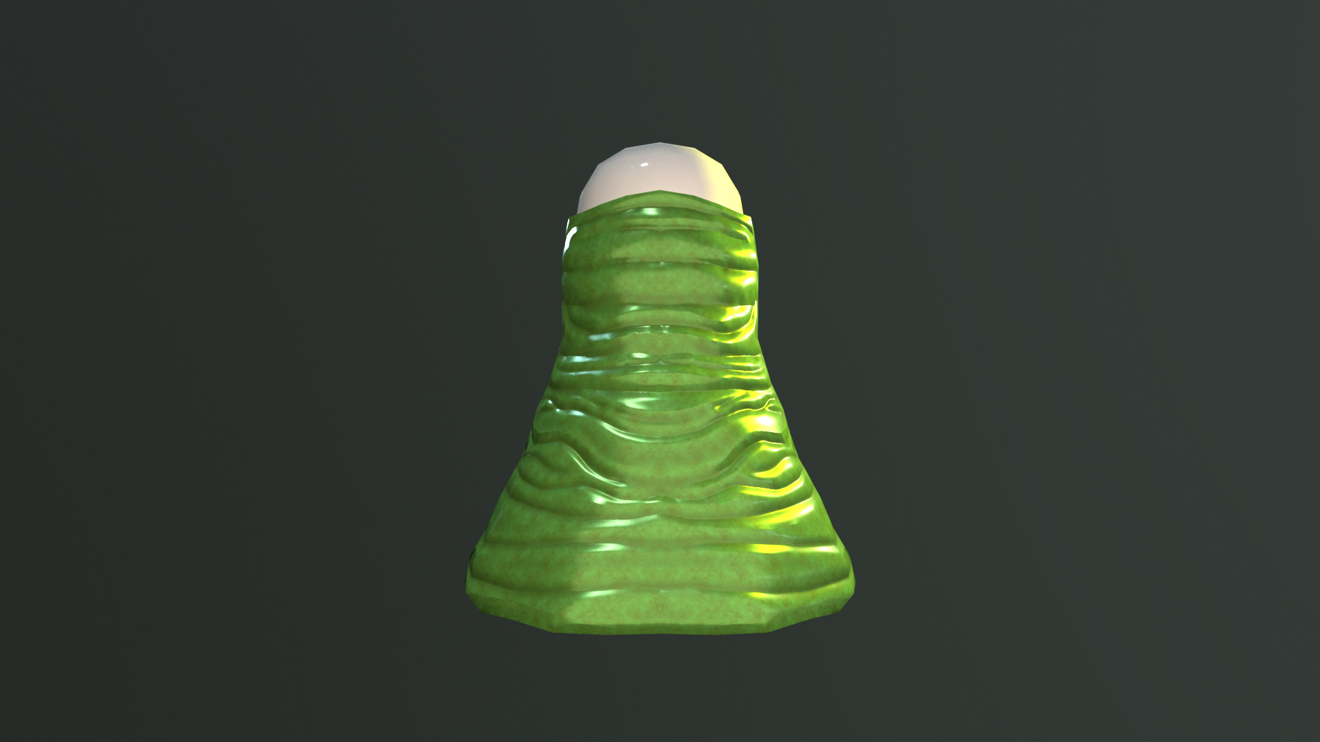 Slime Monster Low-poly 3D model_6