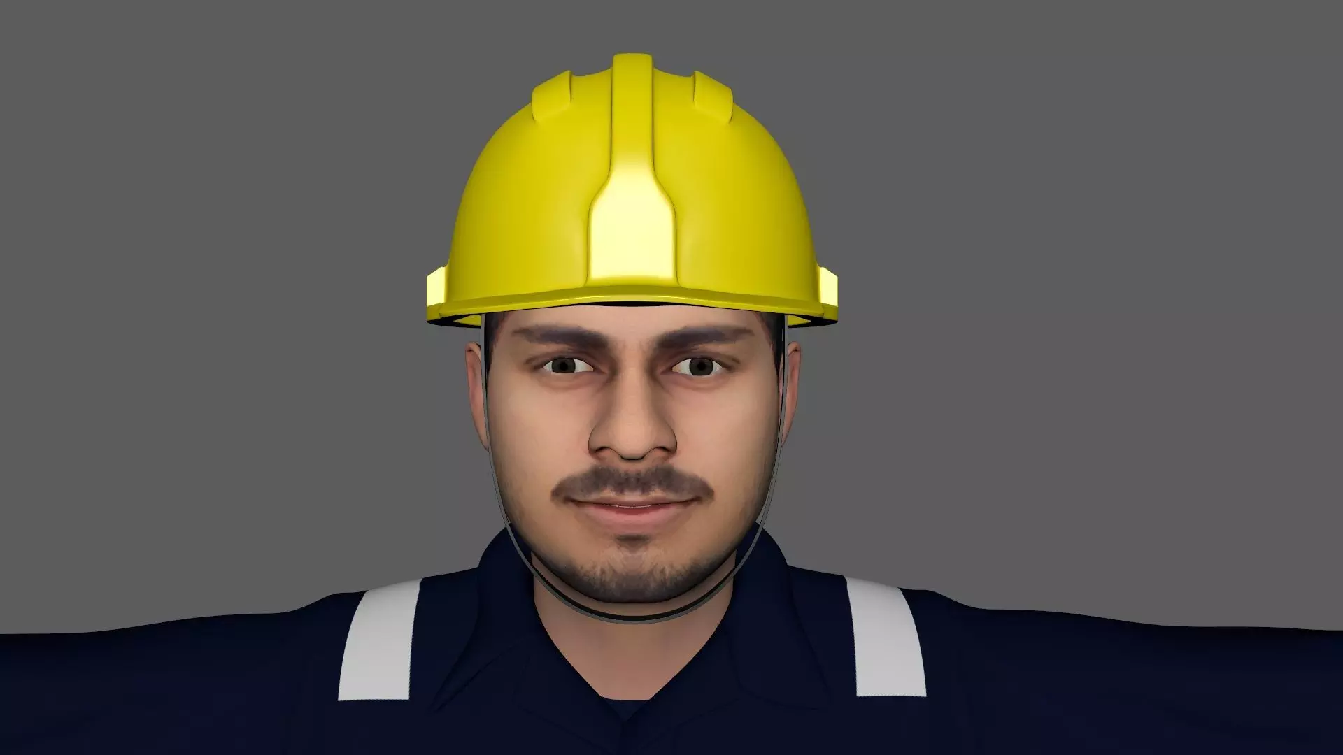 BOILER SUIT CHARACTER 11 3D MODEL 3D model_0