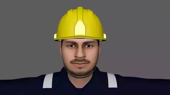 BOILER SUIT CHARACTER 11 3D MODEL