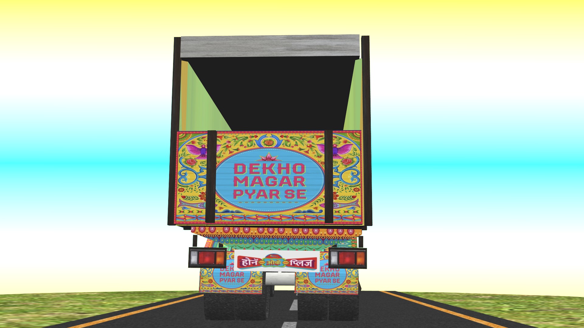 All types of Indian Trucks 3D Model Collection_33