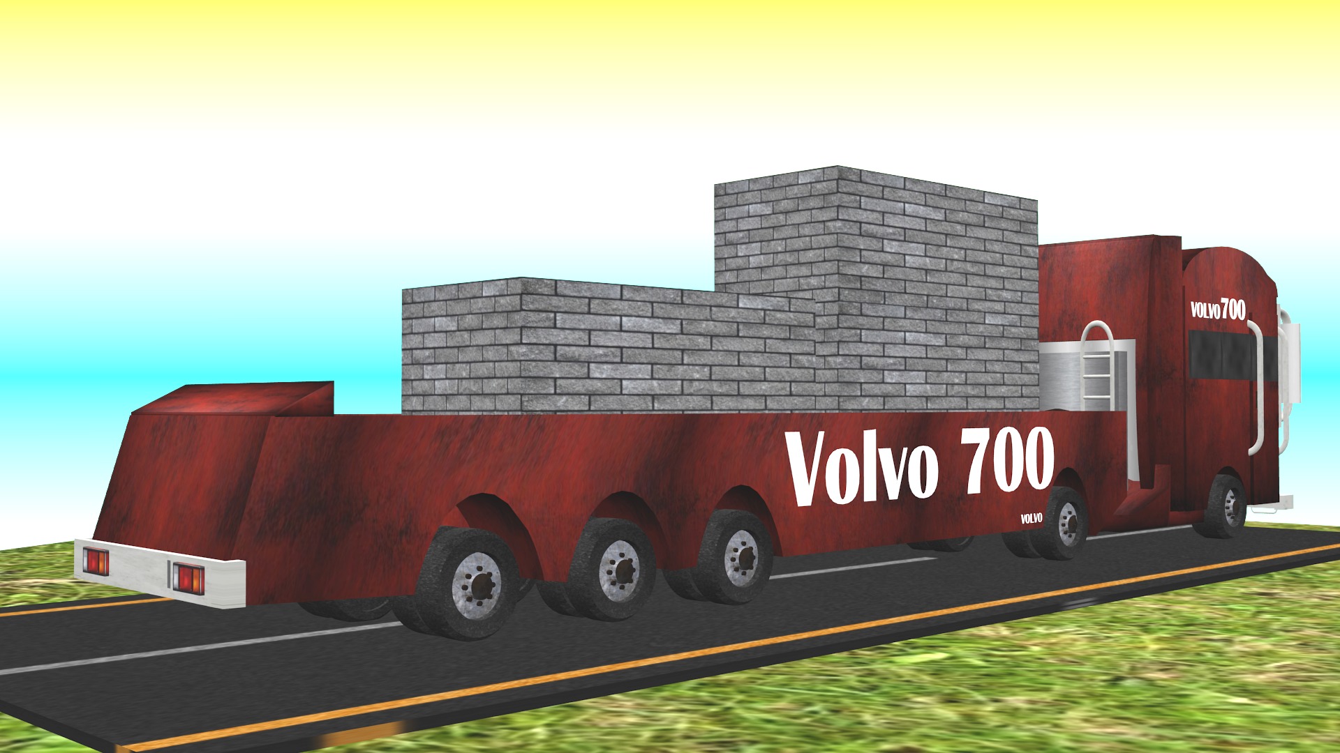 All types of Indian Trucks 3D Model Collection_44