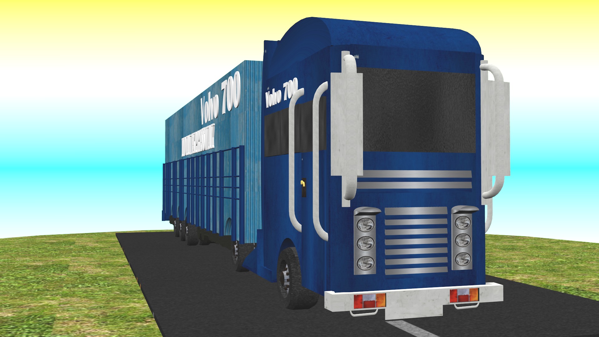 All types of Indian Trucks 3D Model Collection_38