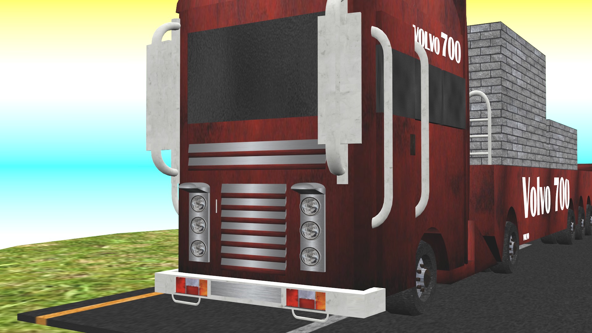 All types of Indian Trucks 3D Model Collection_46