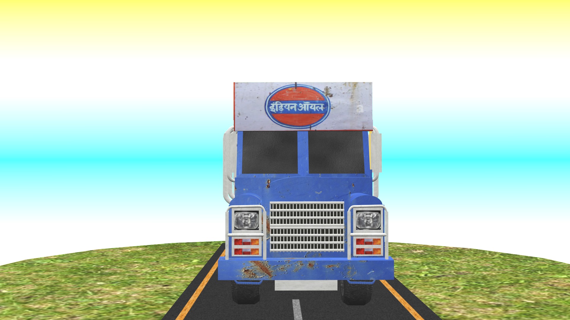 All types of Indian Trucks 3D Model Collection_60