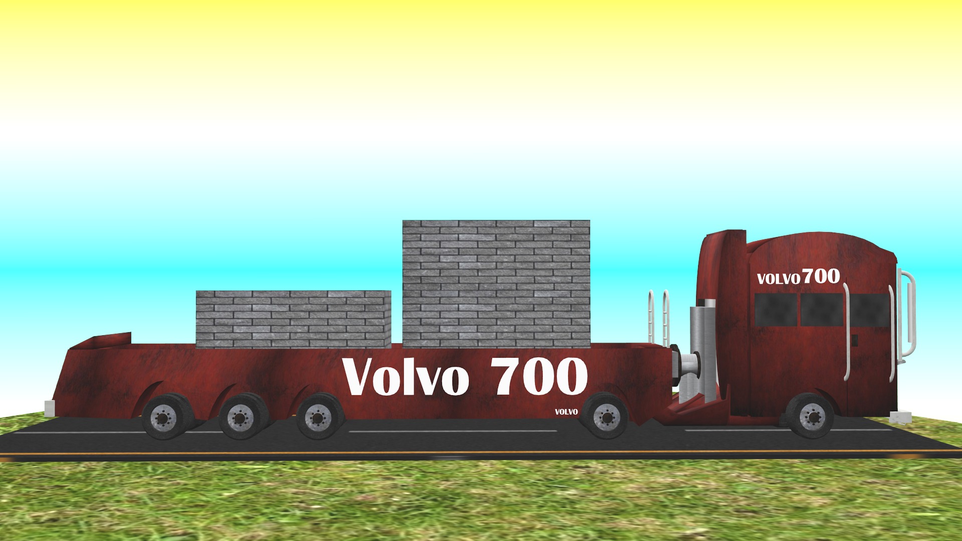 All types of Indian Trucks 3D Model Collection_43