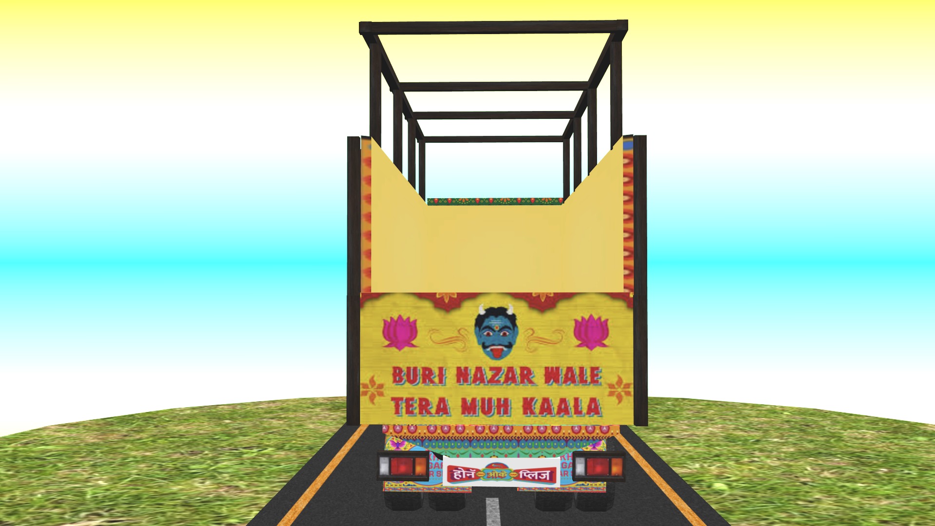 All types of Indian Trucks 3D Model Collection_49