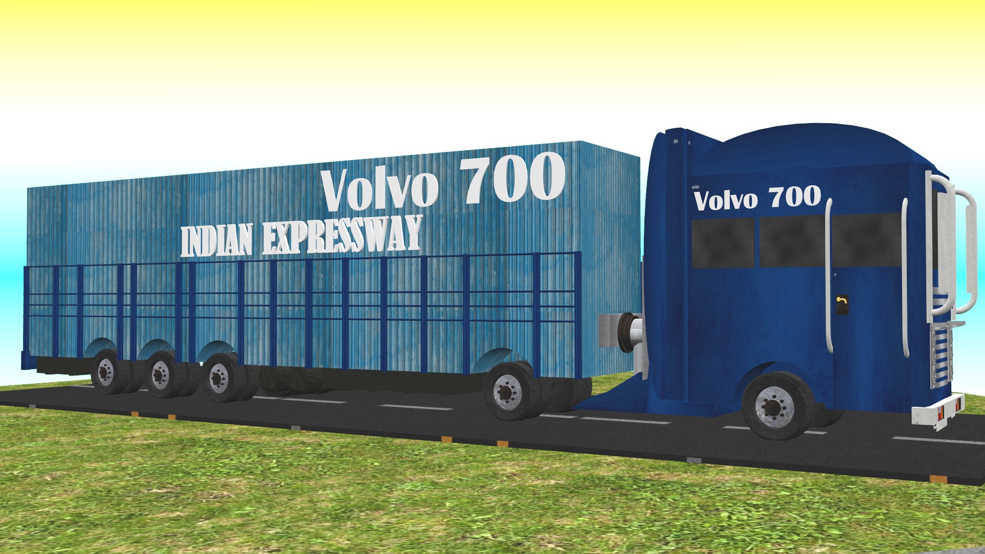 All types of Indian Trucks 3D Model Collection_39