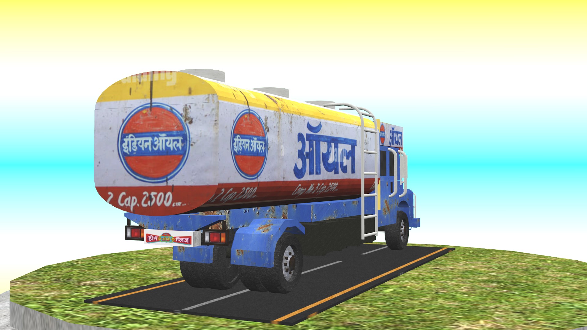 All types of Indian Trucks 3D Model Collection_57