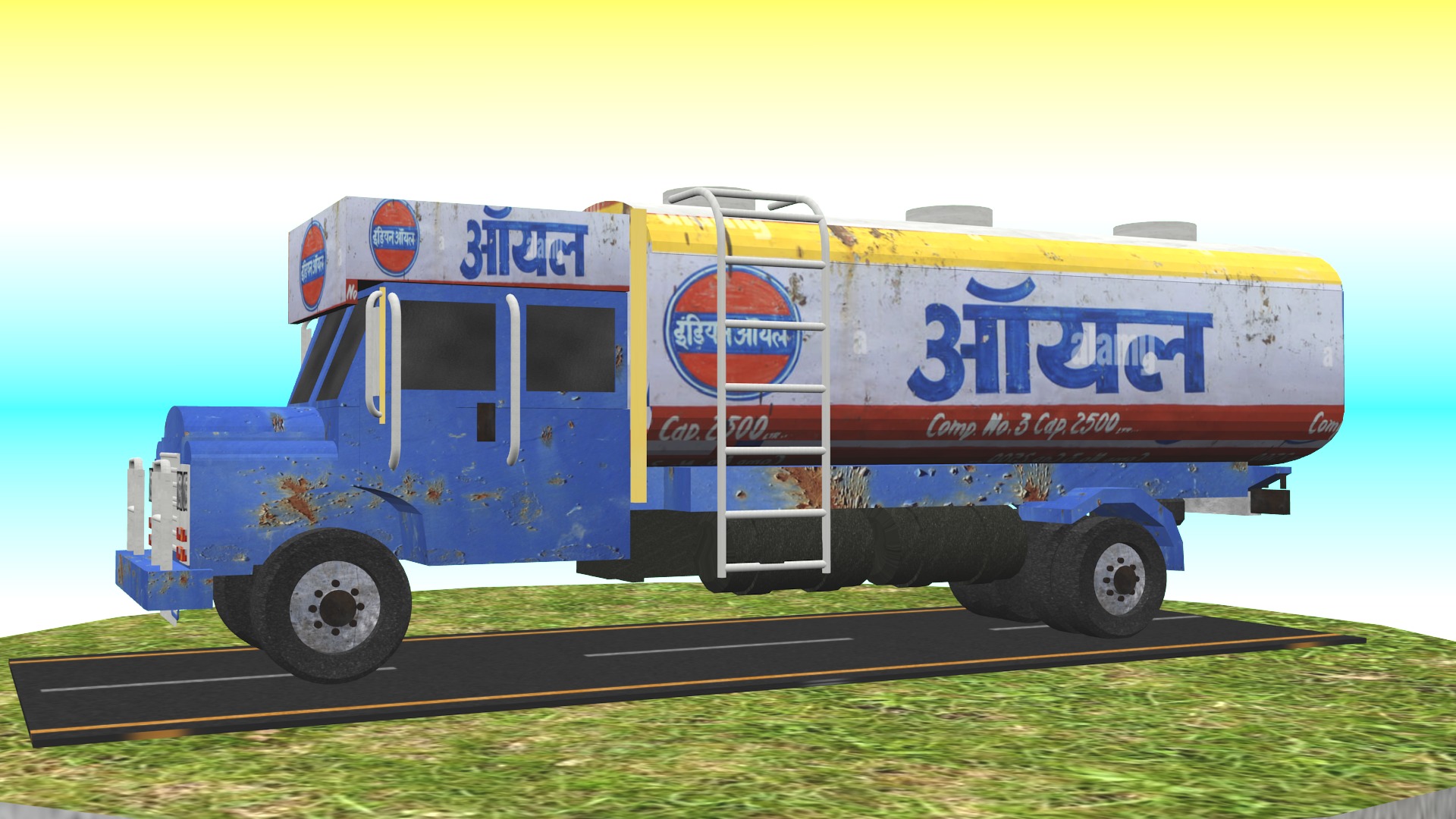 All types of Indian Trucks 3D Model Collection_53
