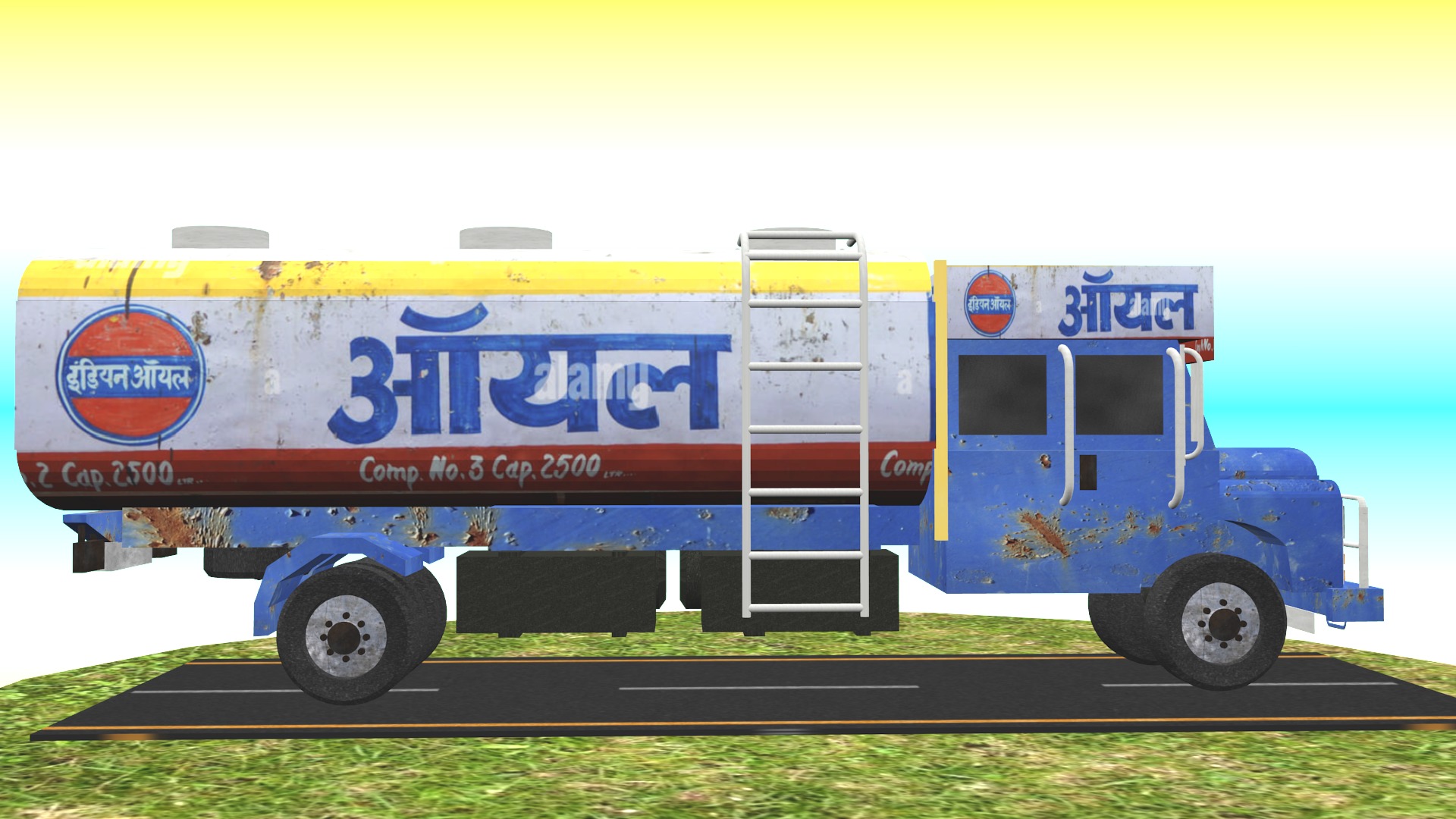 All types of Indian Trucks 3D Model Collection_58