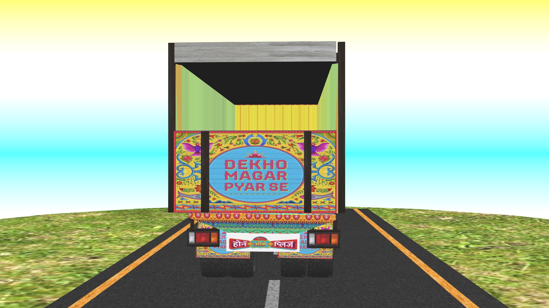 All types of Indian Trucks 3D Model Collection_32