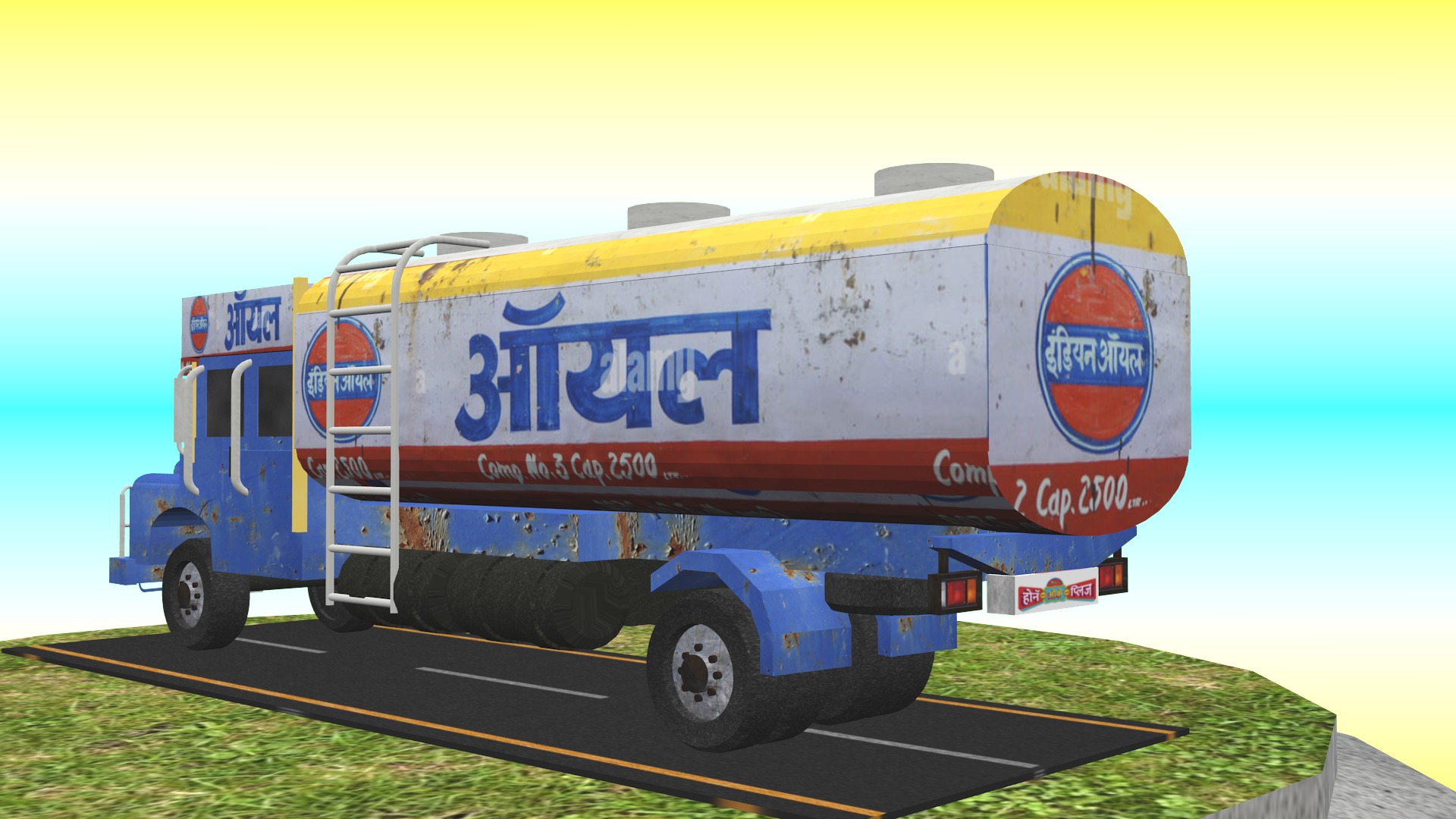 All types of Indian Trucks 3D Model Collection_55