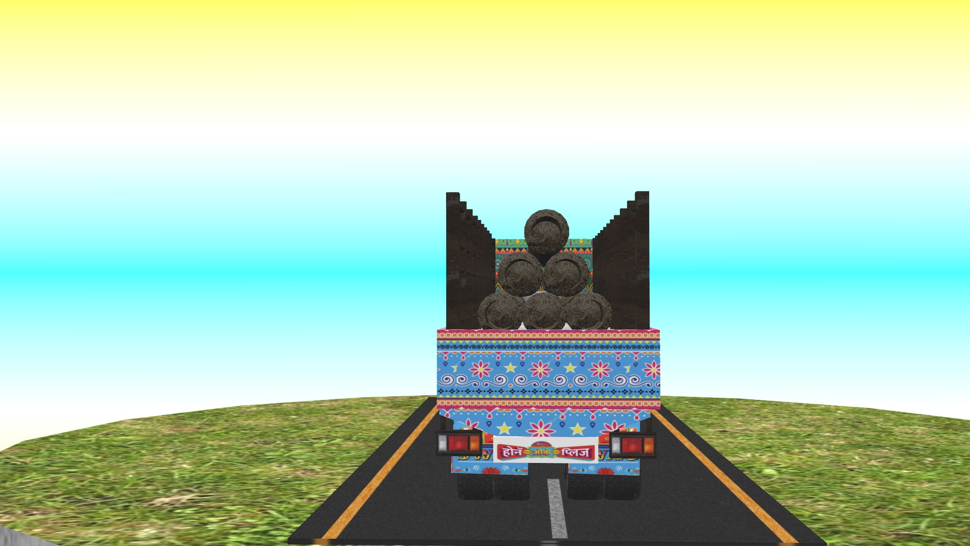 All types of Indian Trucks 3D Model Collection_65