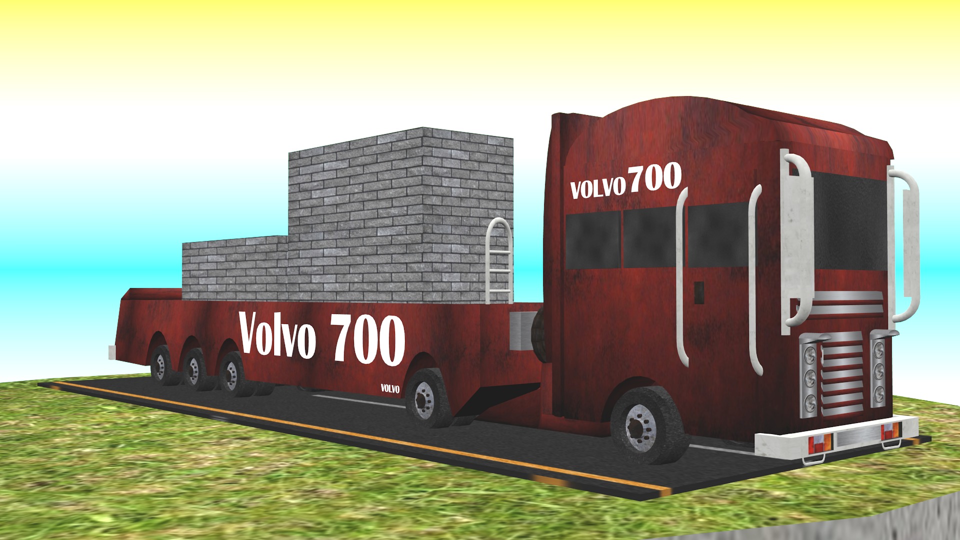 All types of Indian Trucks 3D Model Collection_42