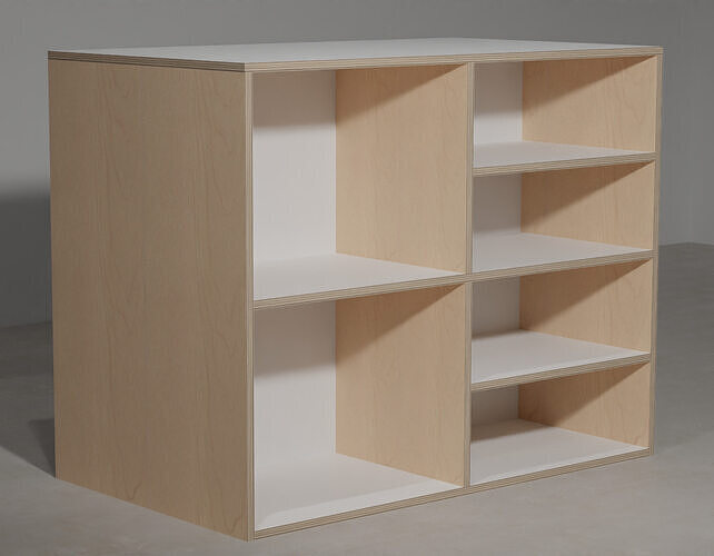 Baltic Birch Kitchen Counter by Path Design Free 3D model