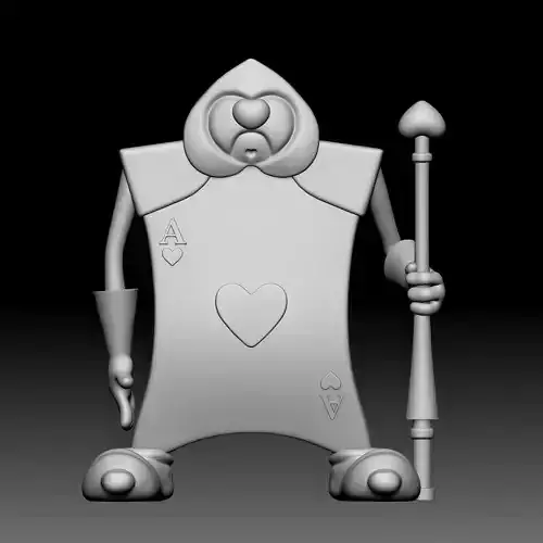 The Playing Card - Alice in Wonderland - 072