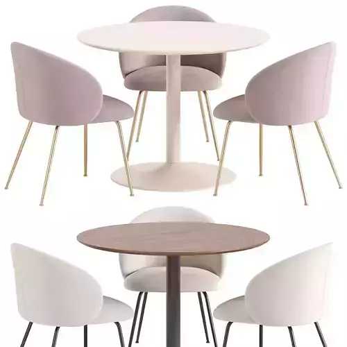 Luisa Chair and Menorca Table