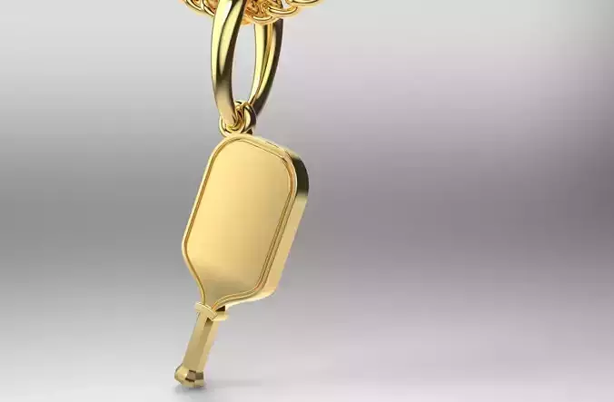 Pickleall Rocket Pendant