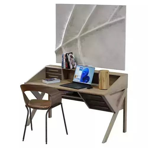 Wooden Workplace