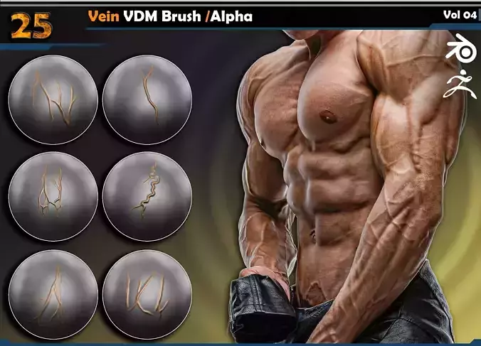 Vein VDM Brush-Alpha Vol 04  