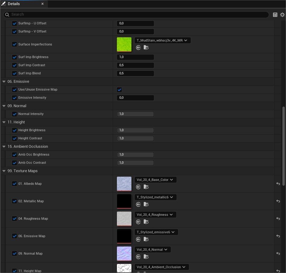 Game Ready PBR Stylized Snow Materials Pack Texture_2