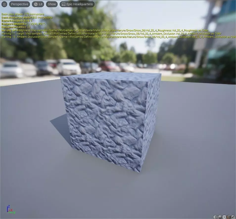 Game Ready PBR Stylized Snow Materials Pack Texture_0