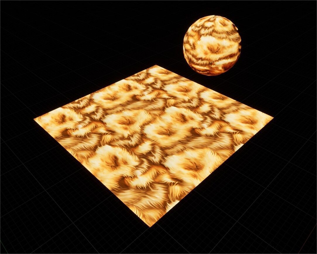 Game Ready PBR Stylized Fur Materials Pack Texture_6