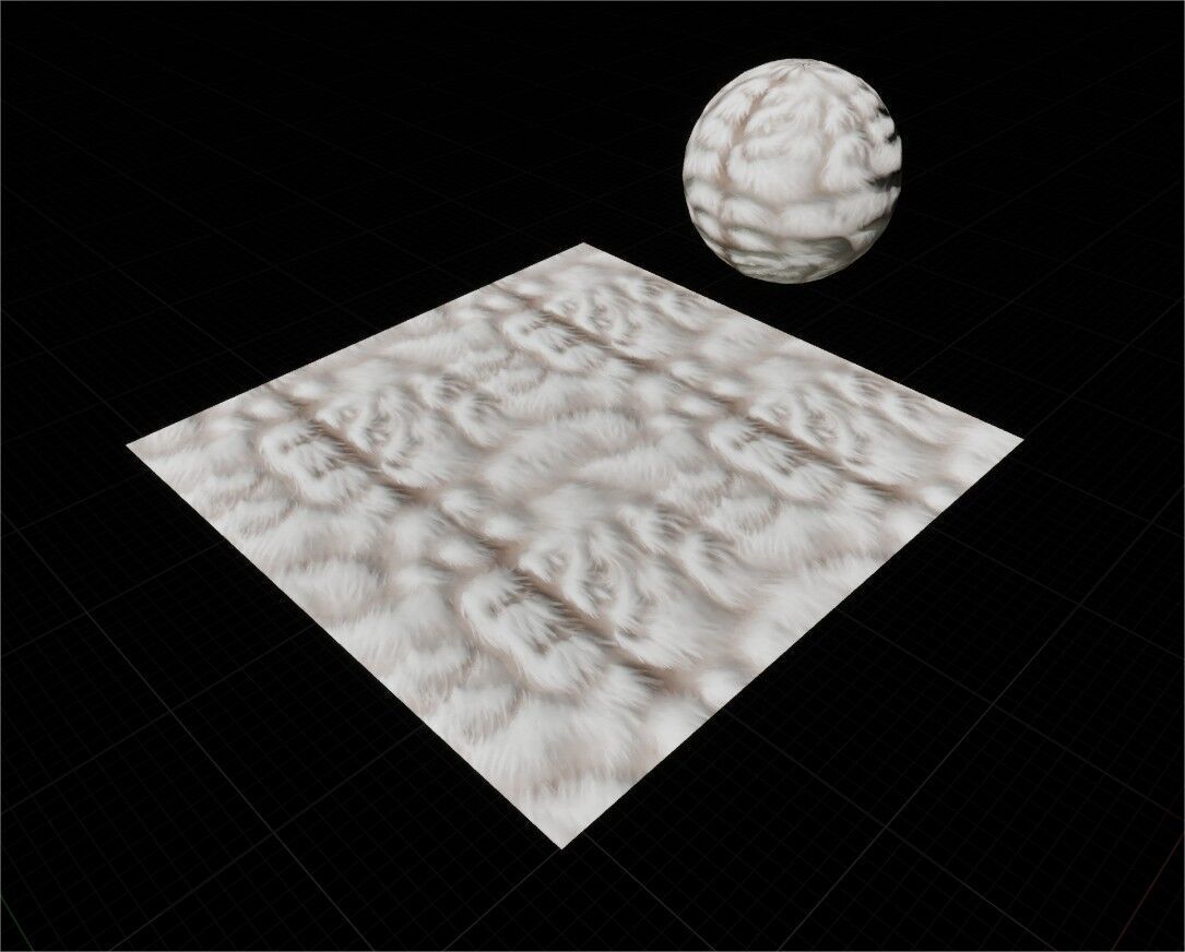 Game Ready PBR Stylized Fur Materials Pack Texture_15