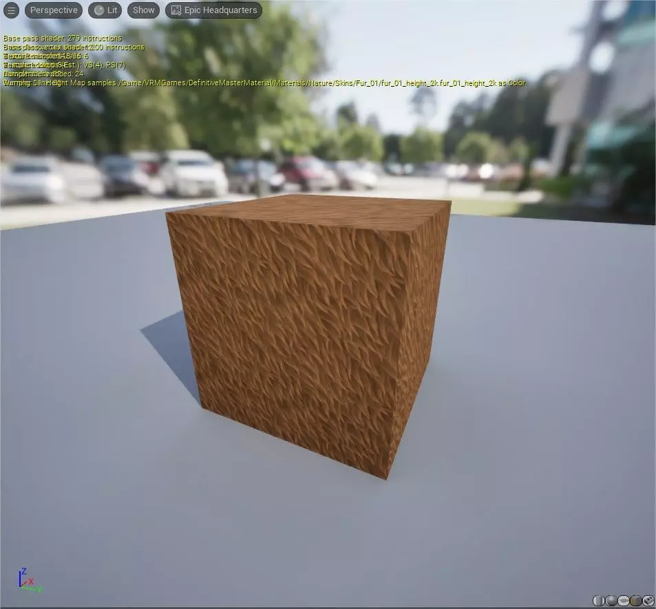 Game Ready PBR Stylized Fur Materials Pack Texture_0