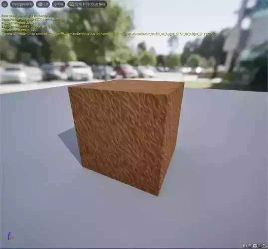 Game Ready PBR Stylized Fur Materials Pack