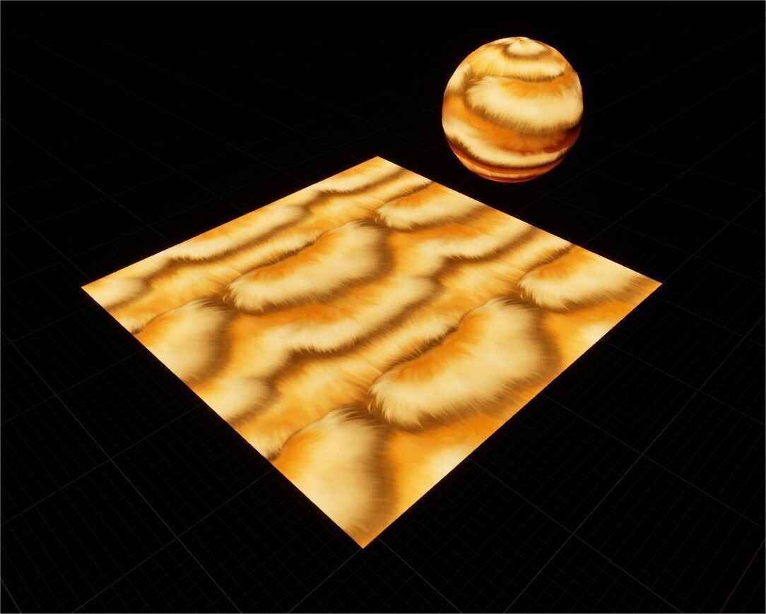 Game Ready PBR Stylized Fur Materials Pack Texture_7