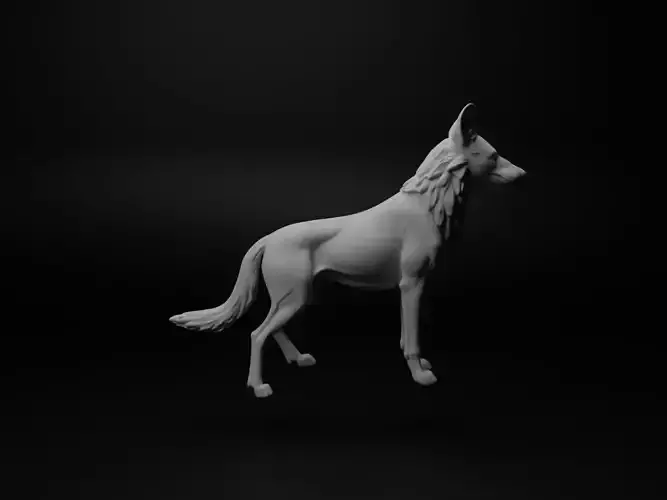 Jackal Animal Figure
