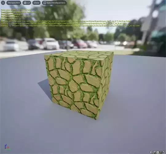 Game Ready PBR Stylized Stone Materials Pack