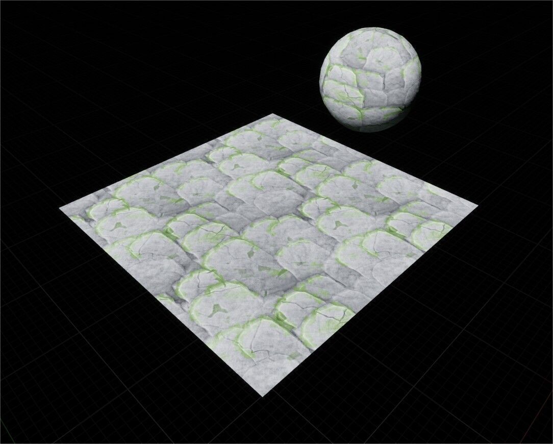 Game Ready PBR Stylized Stone Materials Pack Texture_25
