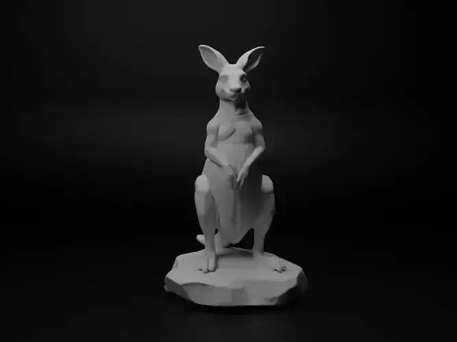 Kangaroo Animal Figure