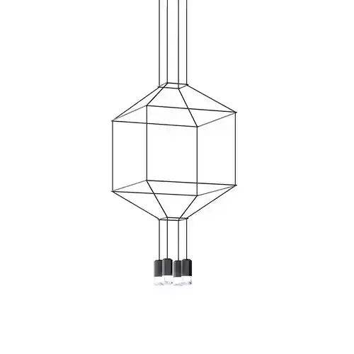 Wireflow 312 3D Lamp by Vibia