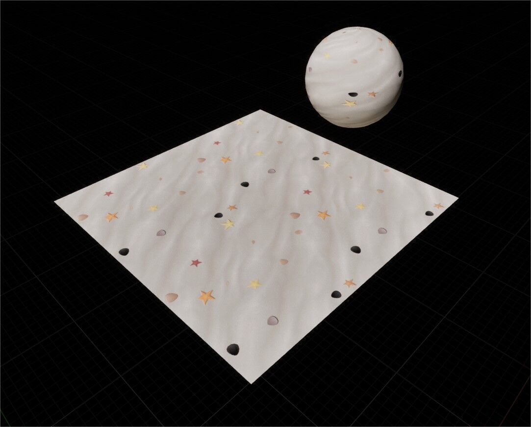 Game Ready PBR Stylized Ground Materials Pack Texture_18