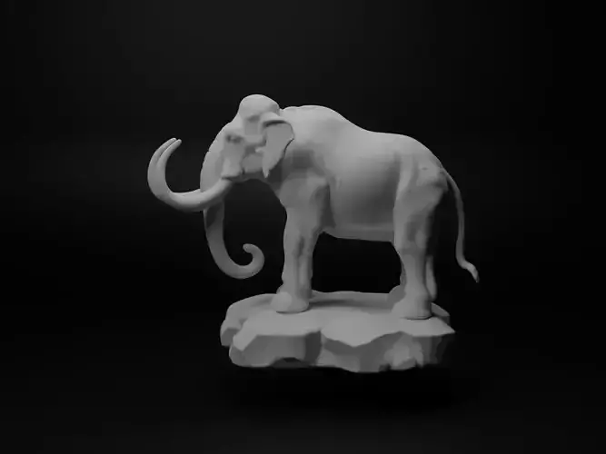 Mammoth Animal Figure