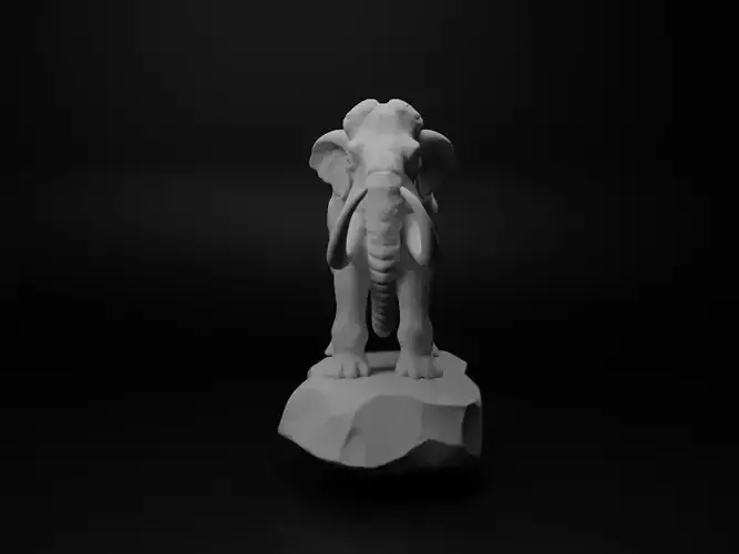 Mammoth Animal Figure