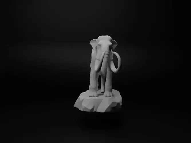 Mammoth Animal Figure