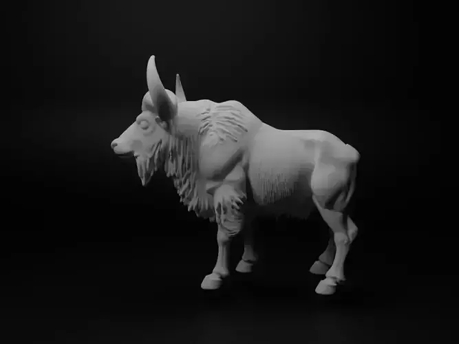 Musk ox Animal Figure